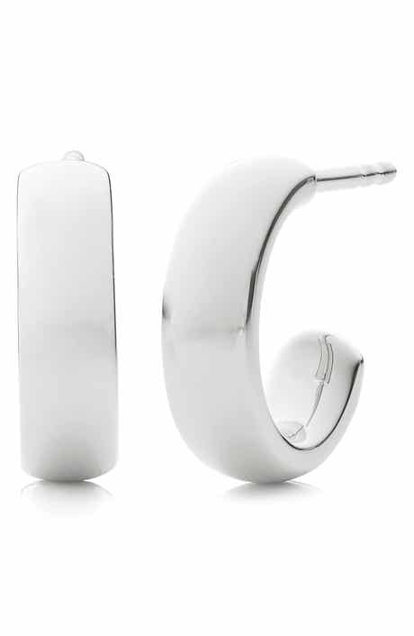 Monica Vinader Fiji Mini Hoop Earrings