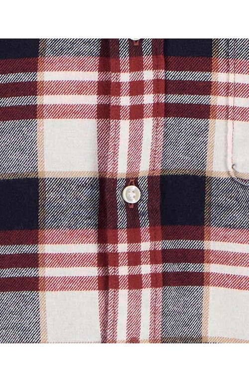 Barbour Fallbay Tailored Fit Check Button-down Cotton Shirt In Multi