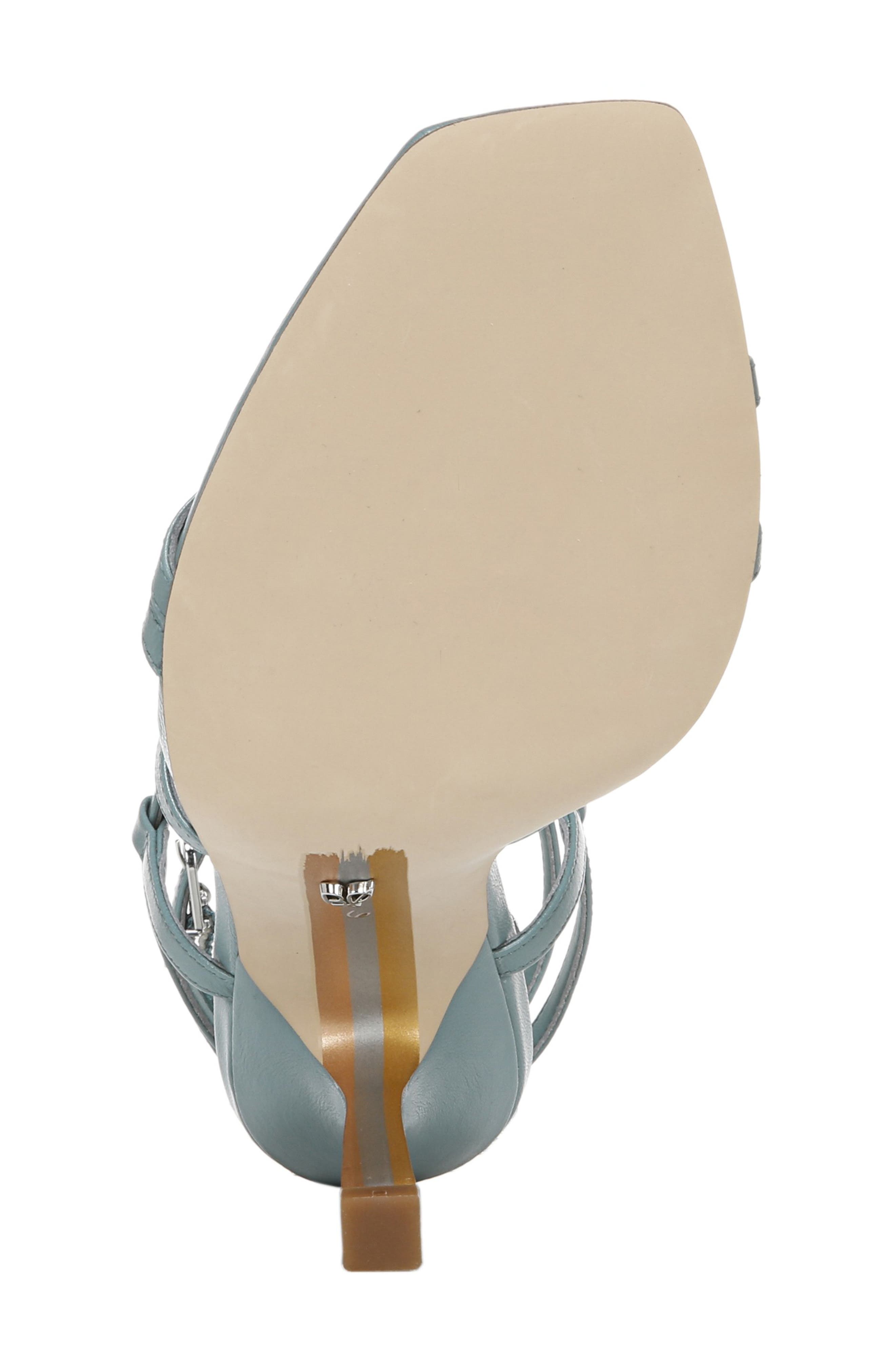 Leeanne Strappy Sandal, Alternate, color, BLUE SAGE LEATHER