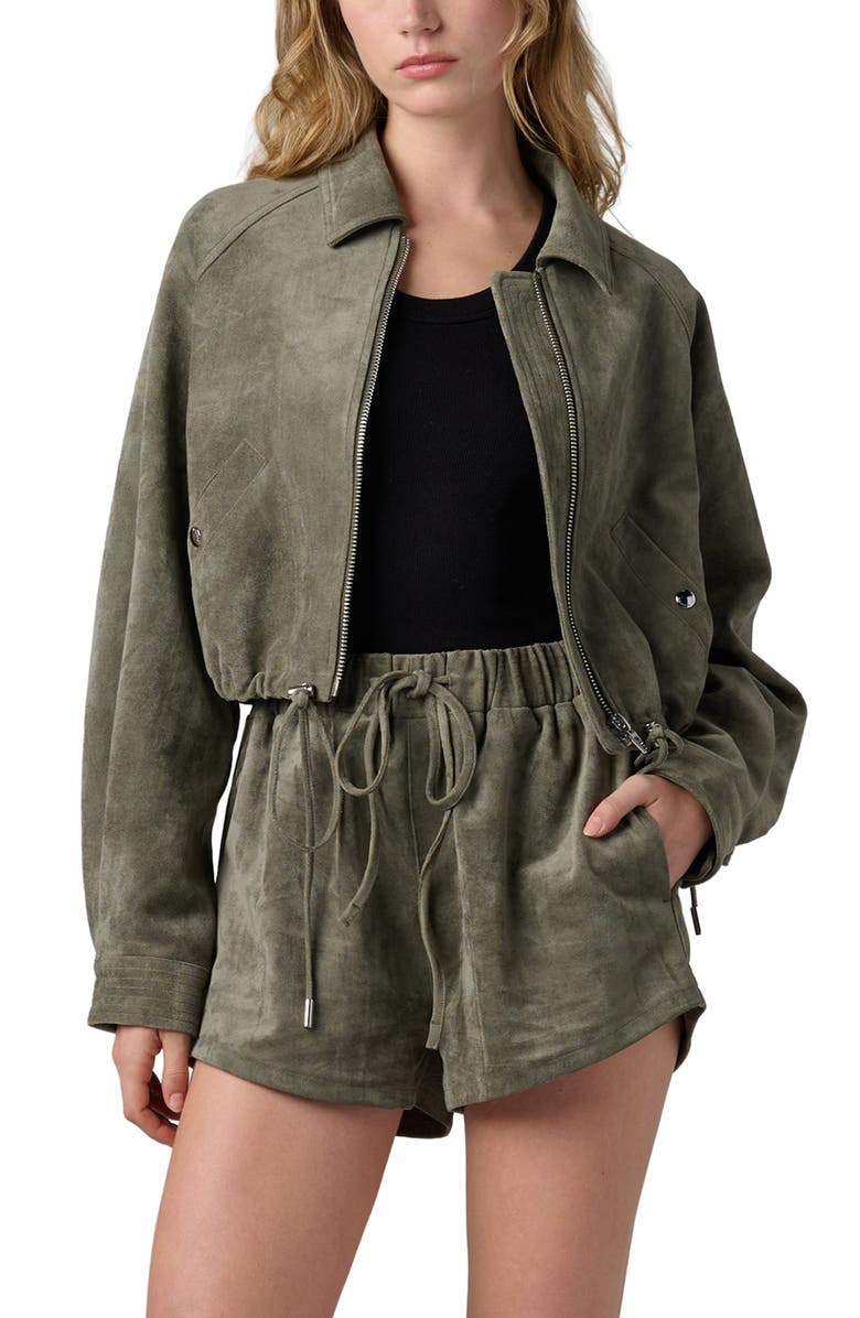 BLANKNYC Faux Suede Jacket, Alternate, color, 