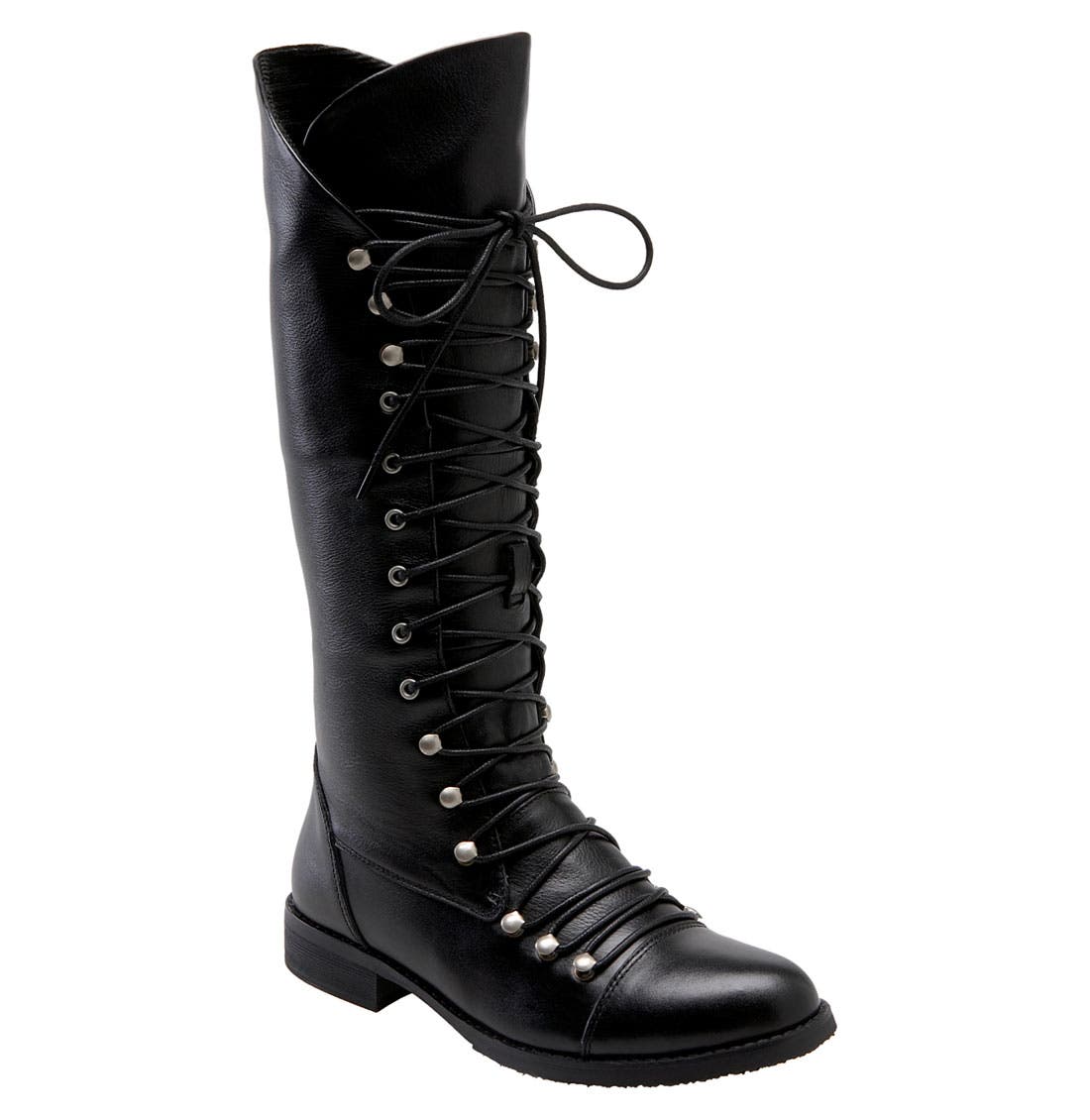 'Hannah' Boot, Main, color, BLACK