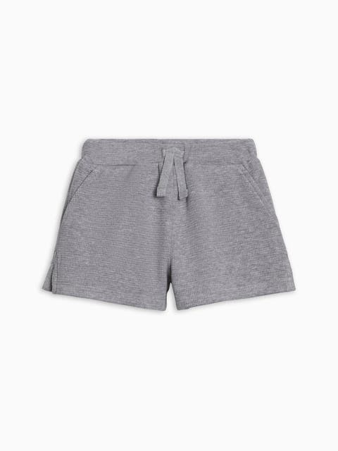 Avery Organic Waffle Shorts (Toddler & Little Kids)