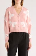 Love By Design Frankie Bow V-Neck Cardigan