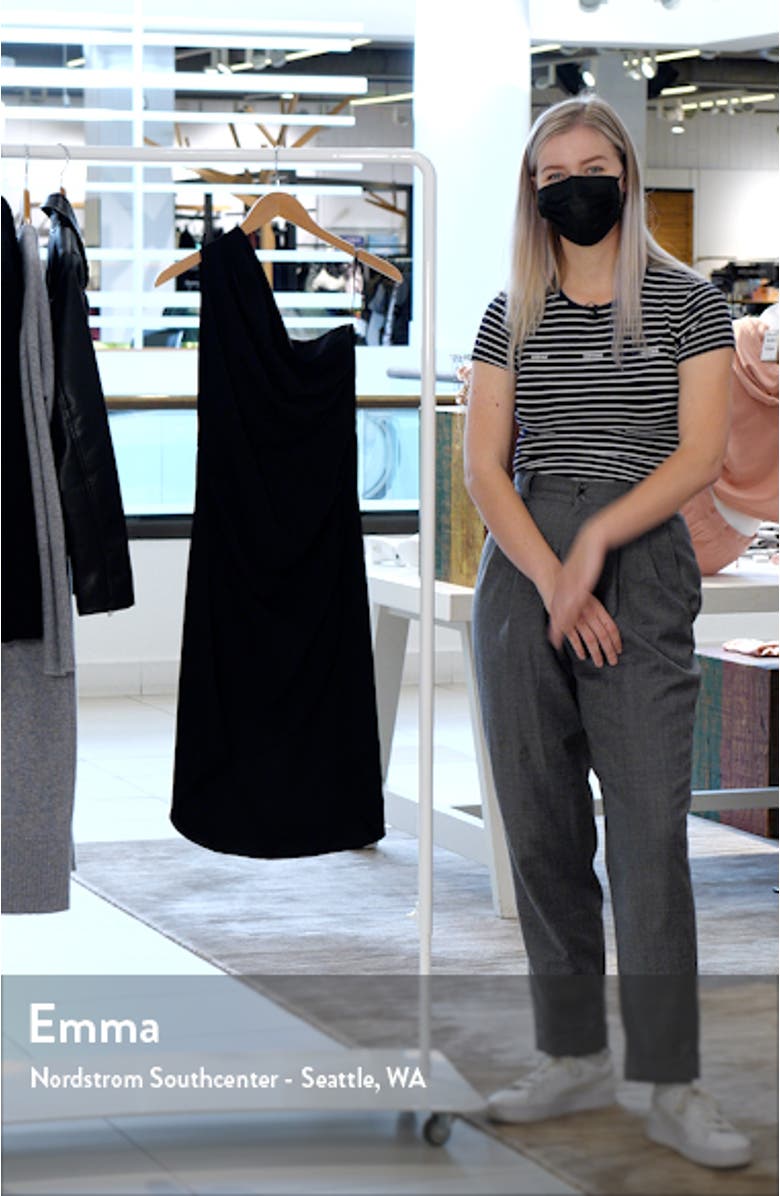 Gia One-Shoulder Body-Con Dress, sales video thumbnail