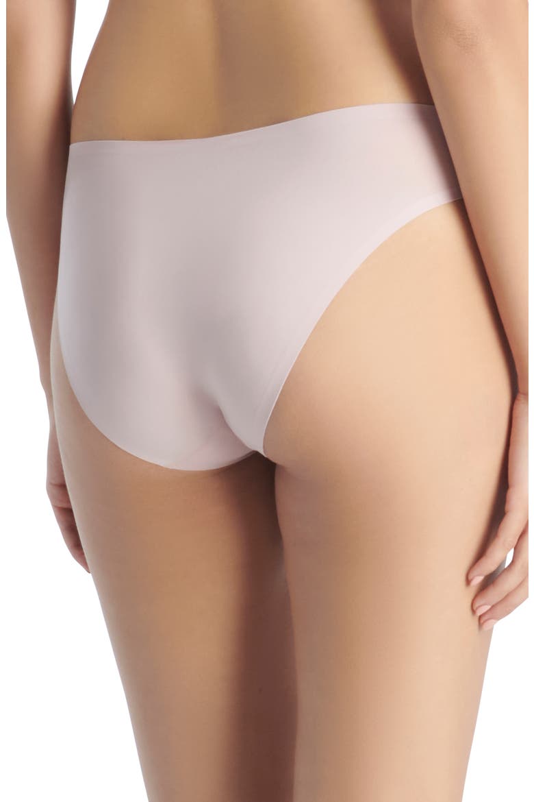 Set of 3 Bikini Briefs, Alternate, color, BLACK/ TAN ALMOND/ PINK