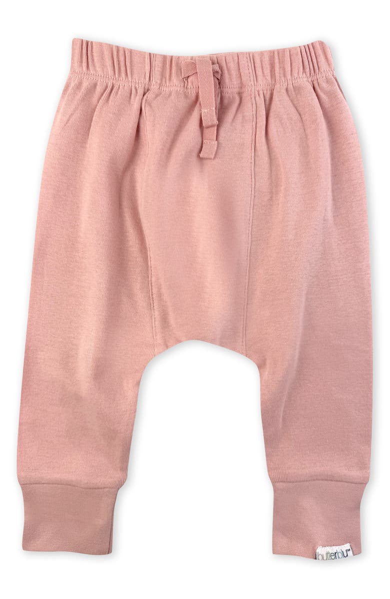 BUTTERBLU Jordan Set of 4 Assorted Organic Cotton Joggers, Alternate, color, Sorbet