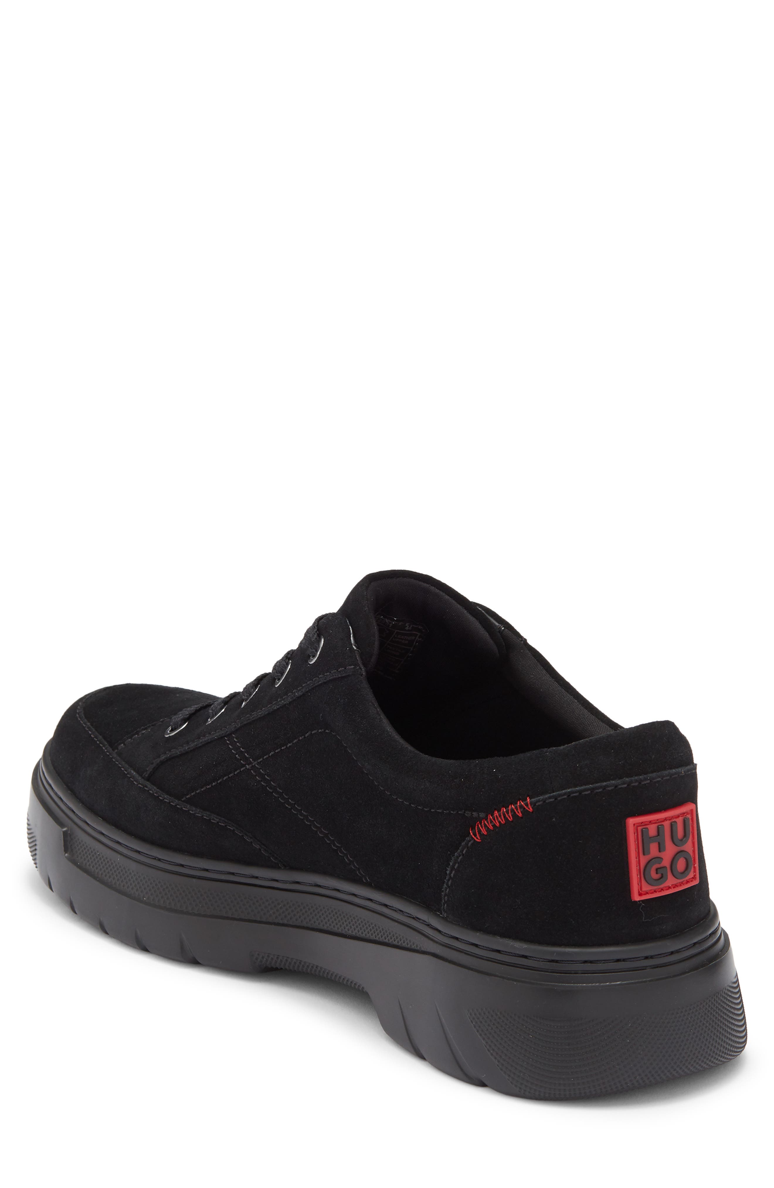 BOSS Urian Derby Sneaker, Alternate, color, Black
