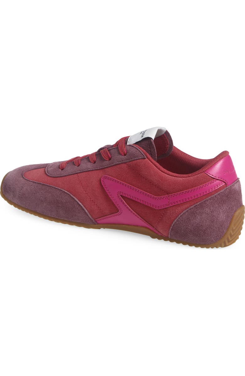 rag & bone Retro Runner Slim Ultra Sneaker, Alternate, color, Burgundy Suede