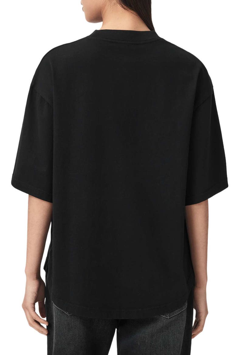 Reflex Amelie Logo Graphic T-shirt, Alternate, color, BLACK