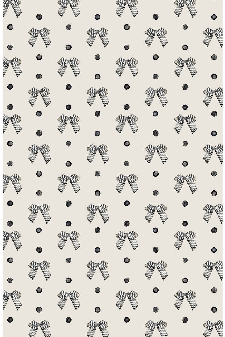 Pretty as a Bow Set of 2 Gift Wrap Rolls, Main, color, WHITE