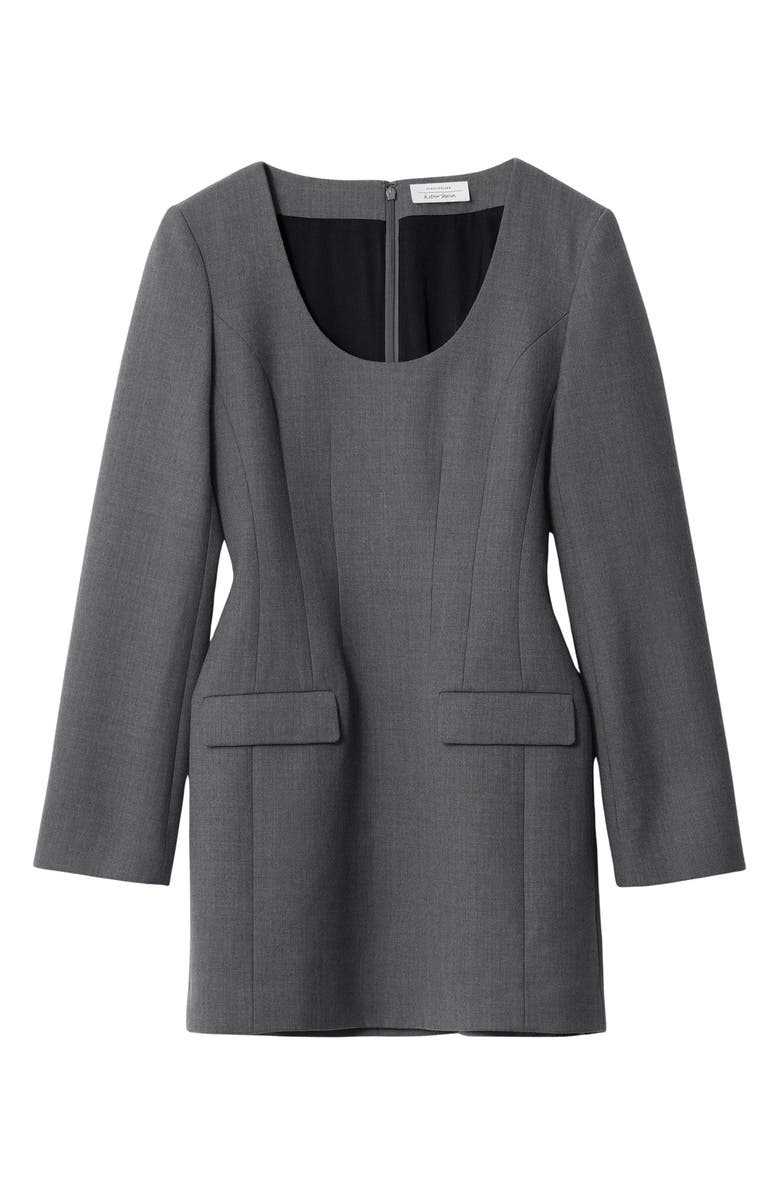 & Other Stories Long Sleeve Tailored Minidress, Alternate, color,