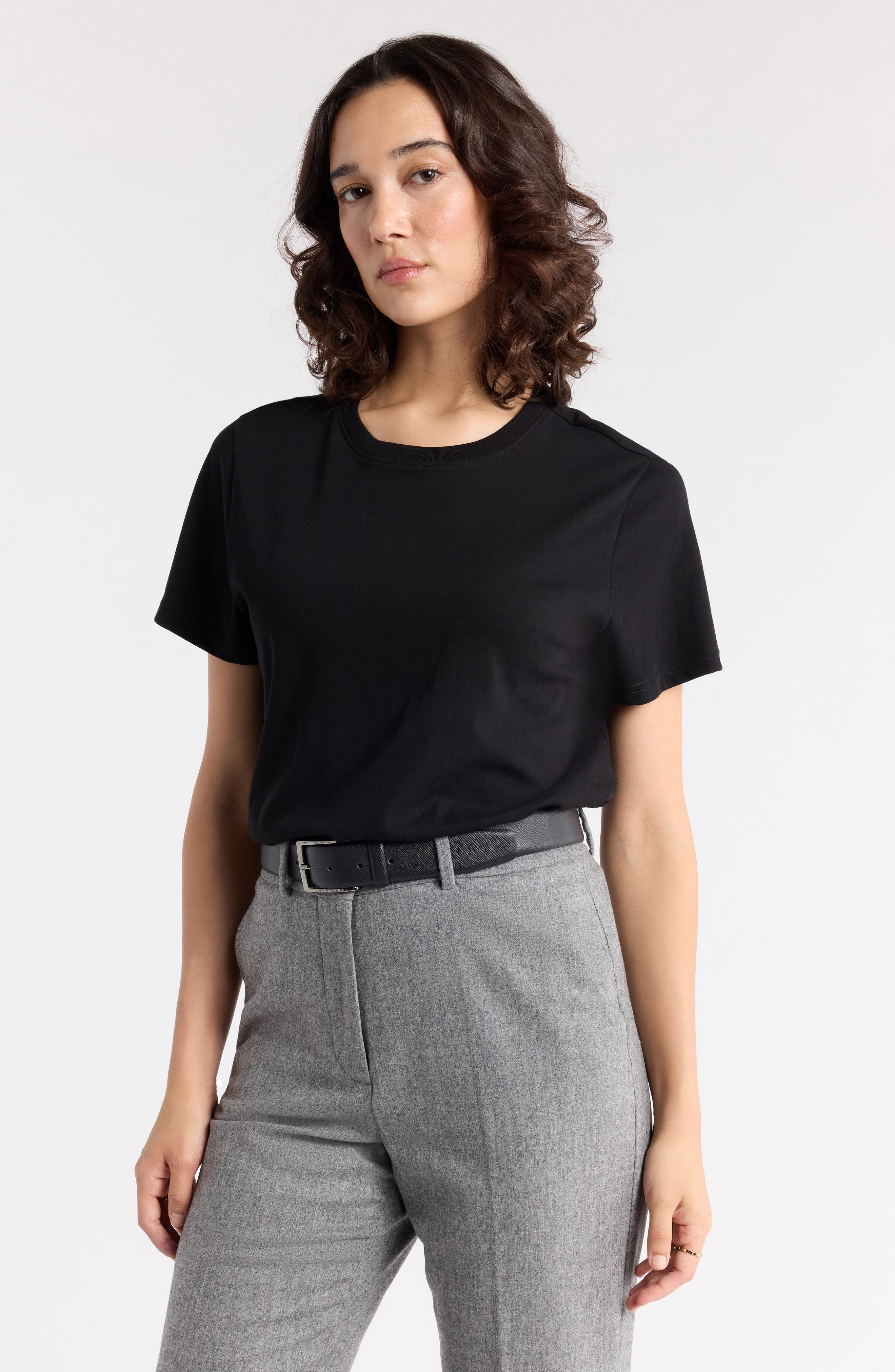 Crewneck Cotton T-Shirt