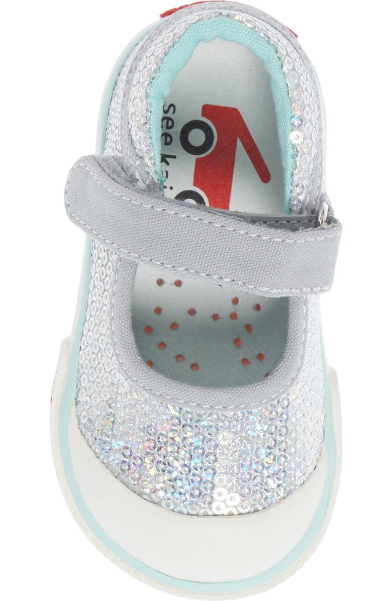 See Kai Run Marie Sequin Mary Jane Sneaker, Alternate, color,