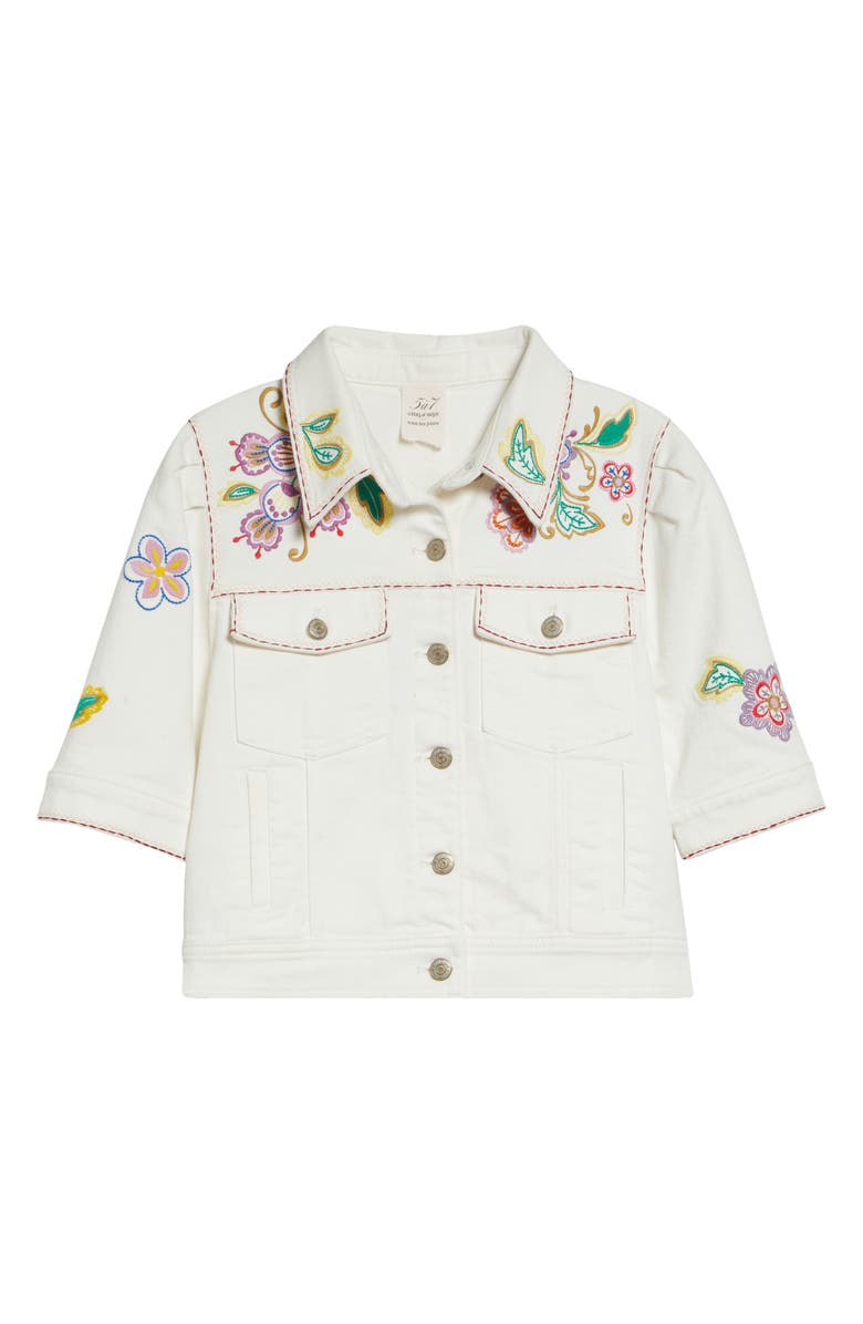 Cinq à Sept Jardin Boheme Carley Jacket, Alternate, color, Scour Multi