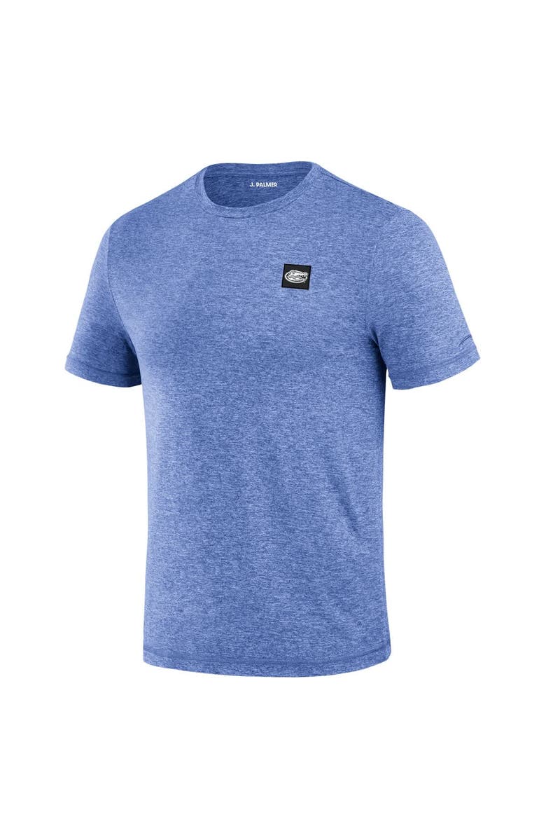 J. Palmer Men's J. Palmer Heather Royal Florida Gators Four Down T-Shirt, Alternate, color, Heather Black