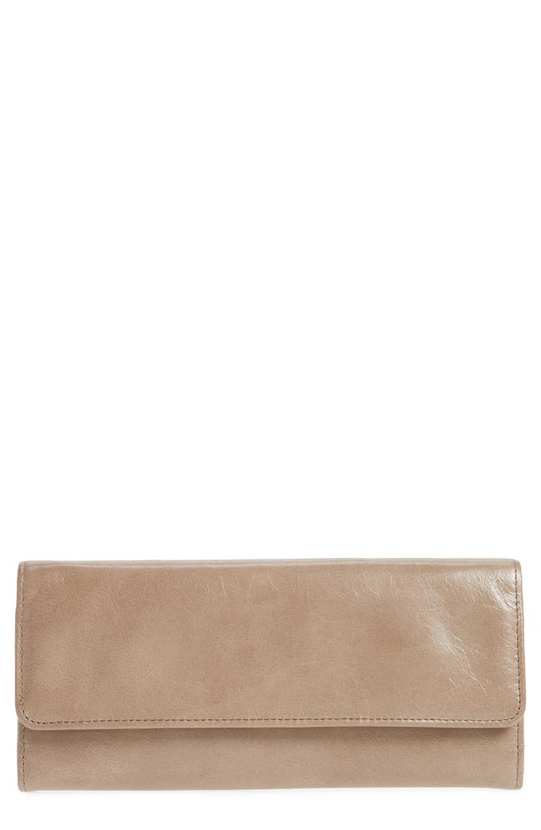 HOBO 'Sadie' Leather Wallet, Main, color,