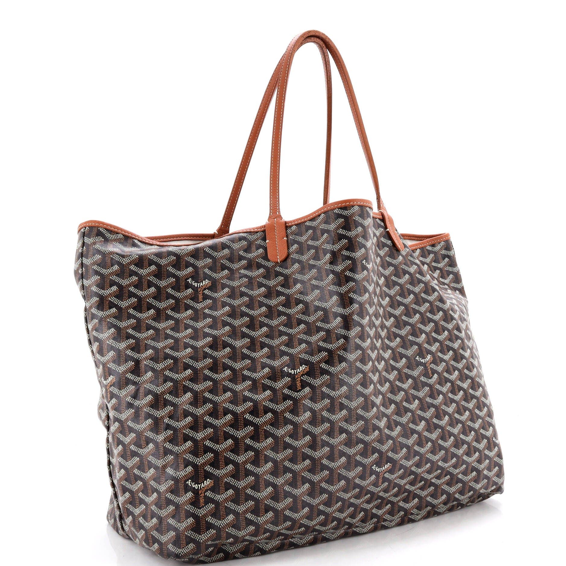 Saint Louis Tote Coated Canvas GM, Alternate, color, Brown