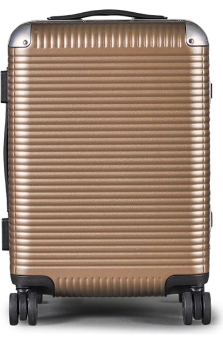 FPM - Fabbrica Pelletterie Milano - US Bank Light Spinner 55 Suitcase, Alternate, color, Matt Almond