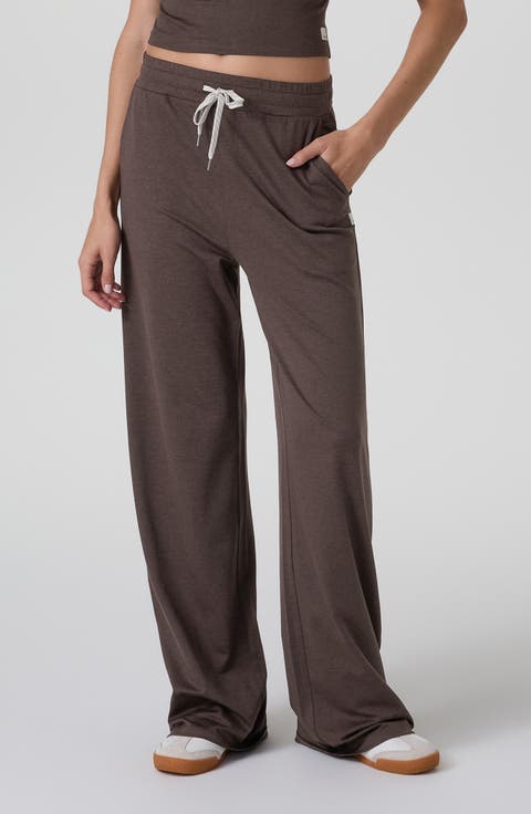 Halo Essential Wide Leg Sweat Pants