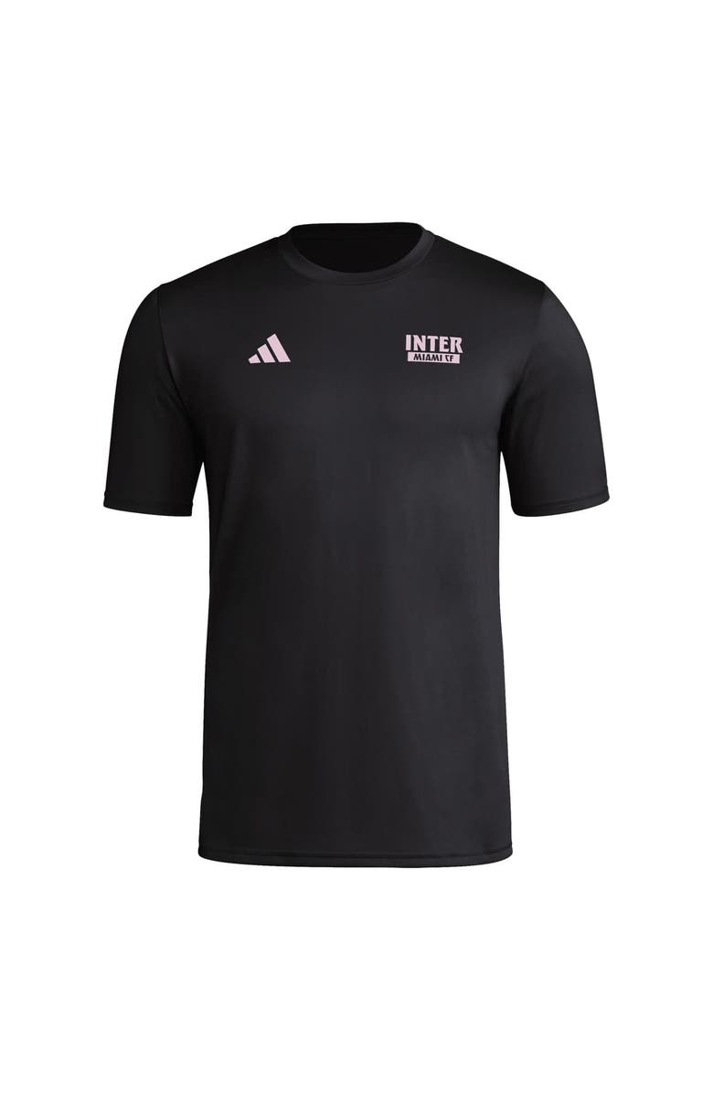 adidas Men's adidas Black Inter Miami CF Local Wrap T-Shirt, Alternate, color, Black