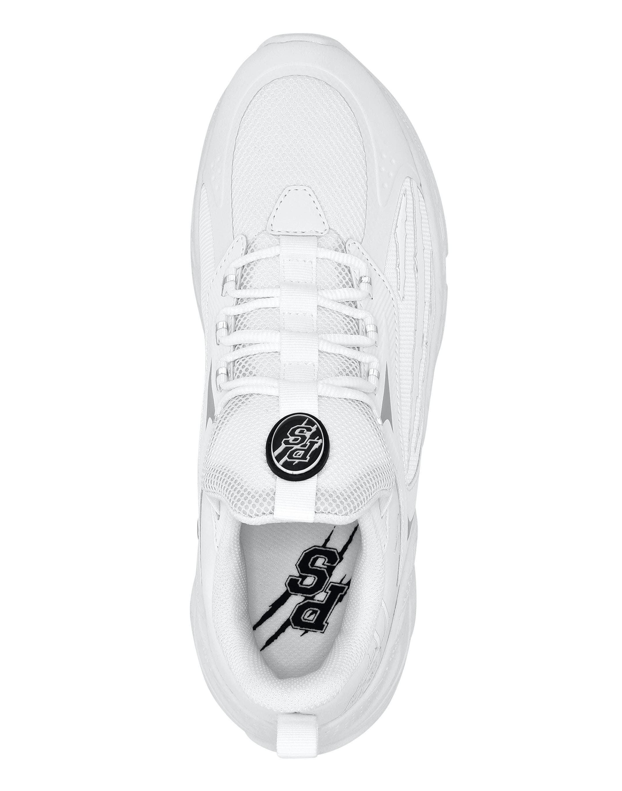 Lo-Top Sneakers Tiger Scratch Unisex, Alternate, color, white/white
