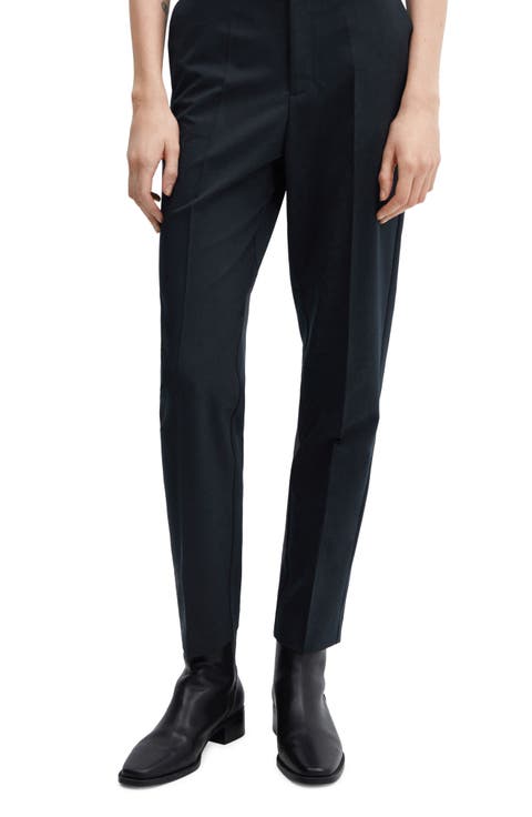 Straight Leg Suit Pants
