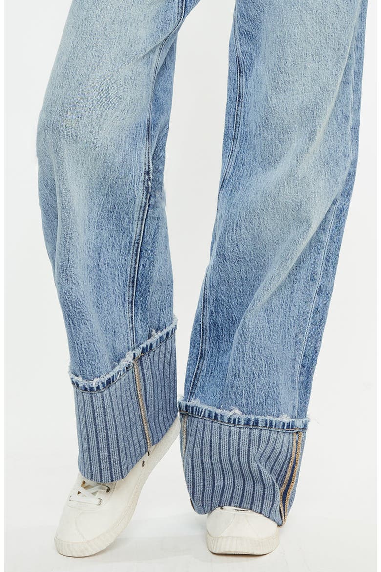 Petal High Rise Wide Leg Jeans, Alternate, color, Medium Wash