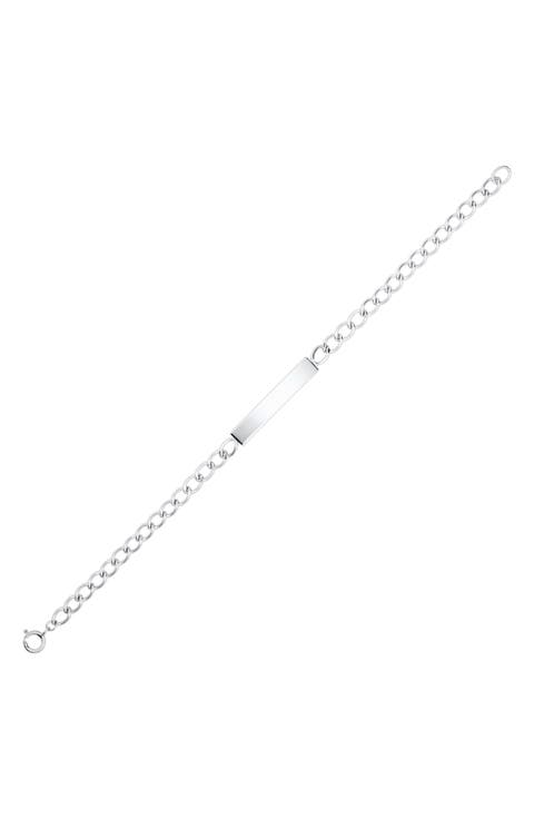 Kids' Sterling Silver ID Bracelet