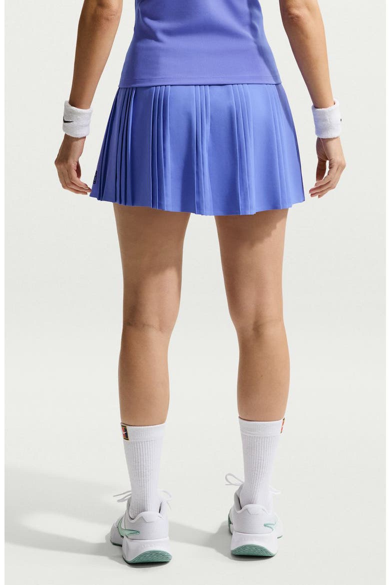 NikeCourt Advantage Dri-FIT Pleated Tennis Skort, Alternate, color, SAPHIRE/SAPHIRE