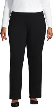 Lands' End Starfish Mid Rise Straight Leg Pants
