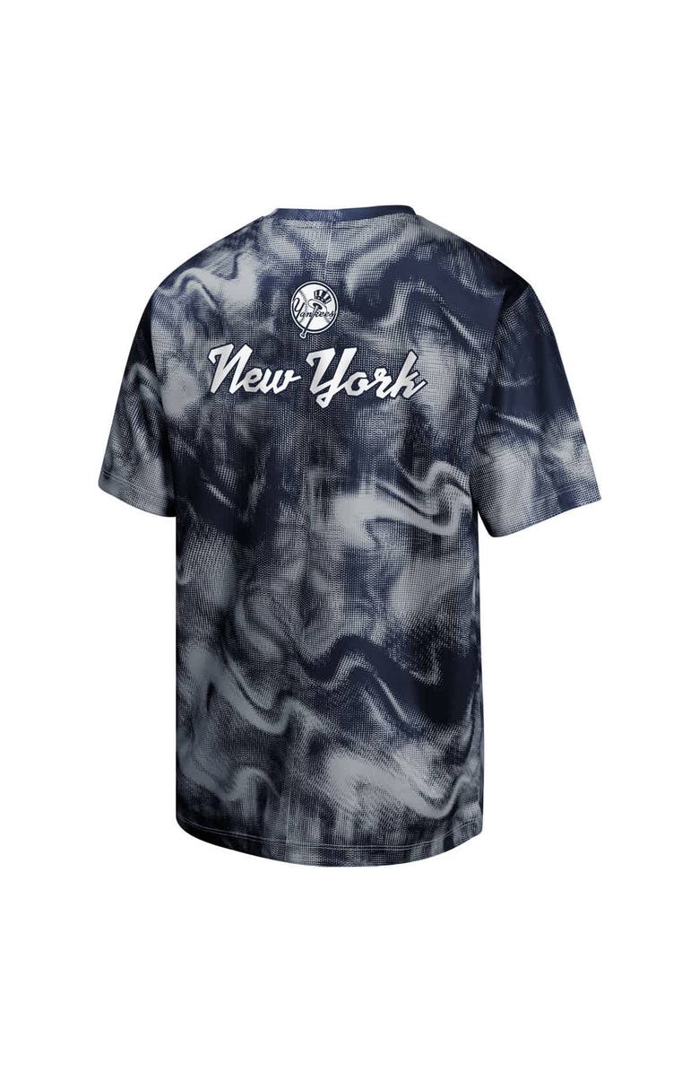 Outerstuff Youth Navy/Gray New York Yankees Pinch Hitter T-Shirt, Alternate, color, Navy