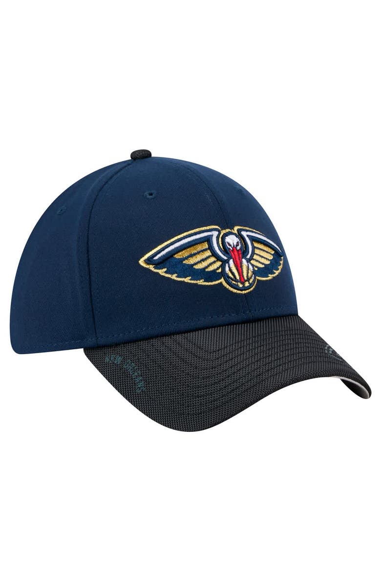 New Era Men's New Era Navy New Orleans Pelicans Sport Night 39THIRTY Flex Hat, Alternate, color, Navy