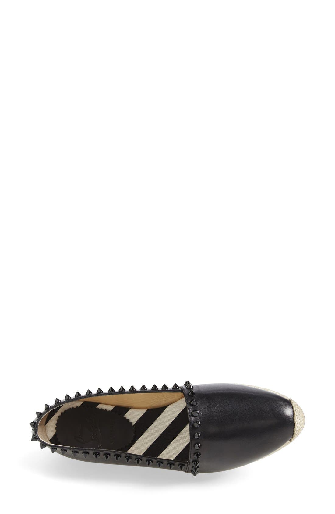 Christian Louboutin 'Ares' Espadrille Flat, Alternate, color, 