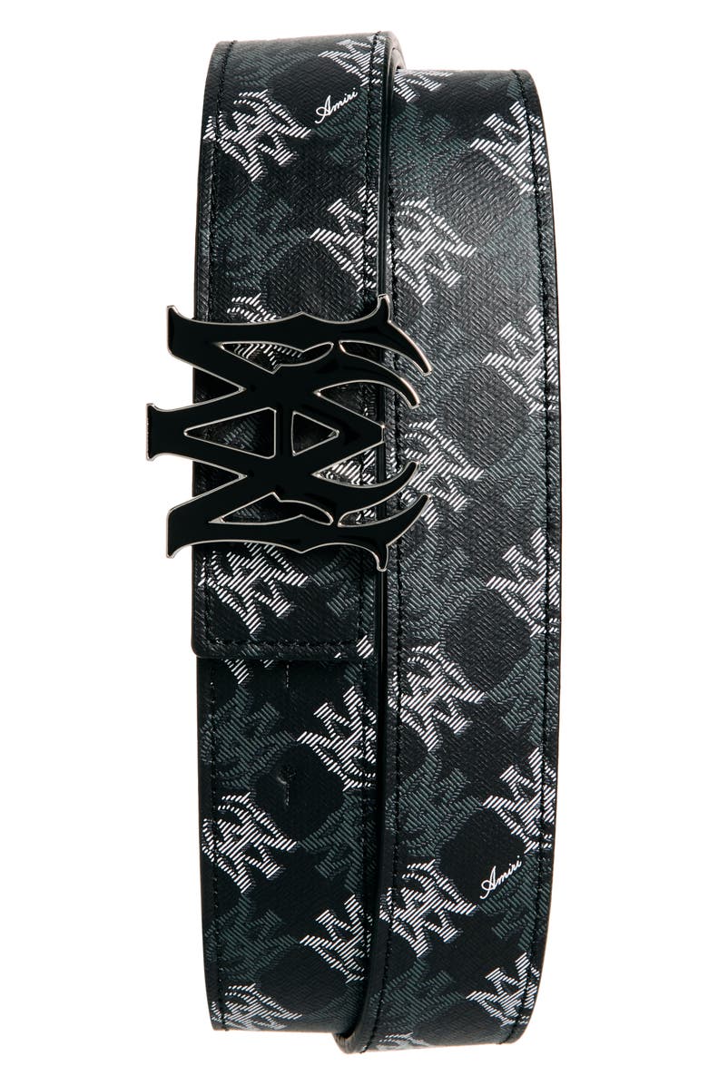 AMIRI MA Quad Jacquard Belt, Main, color, Black