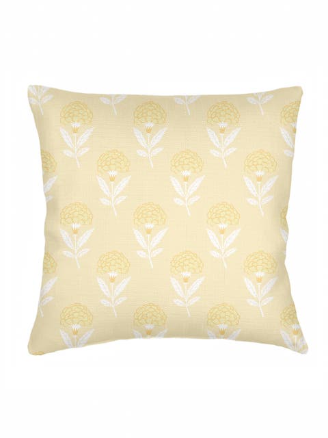 Royal Bloom Linen Pillow Cover Only