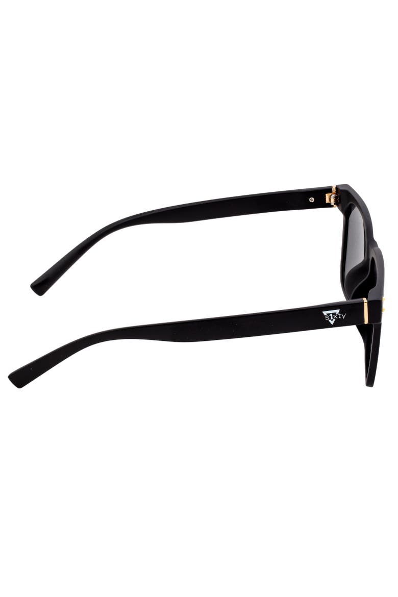 Capri Polarized Sunglasses, Alternate, color, Black/Red-Yellow