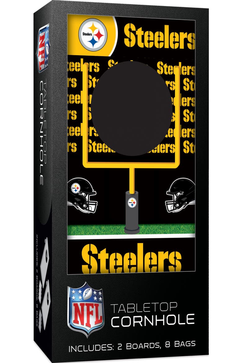 Pittsburgh Steelers Tabletop Cornhole, Main, color, Multicolor