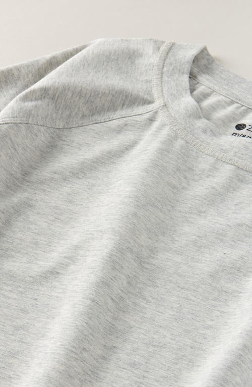 Zella Girl Kids' All Star Crop T-shirt In Gray