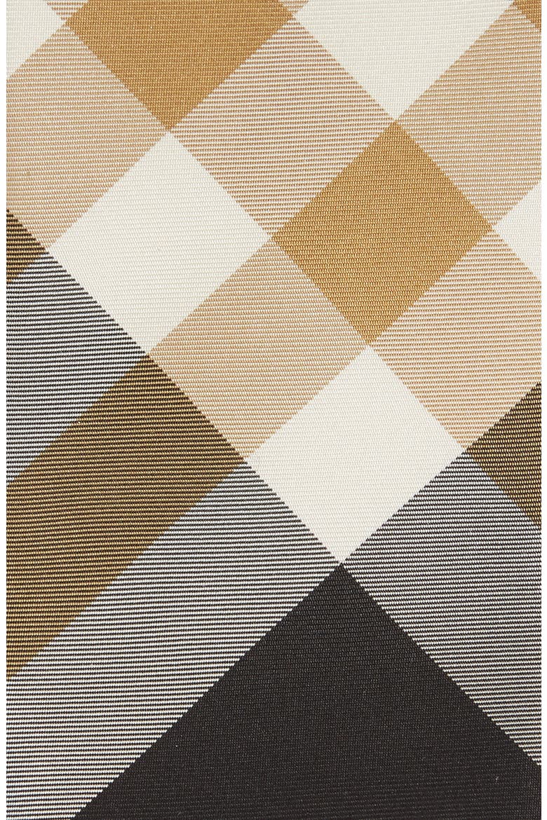 Manston Check Silk Blend Tie, Alternate, color, BLACK