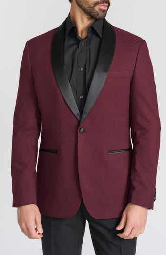 SAVILE ROW CO Tonal Jacquard Dinner Jacket
