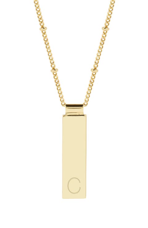 Maisie Initial Pendant Necklace