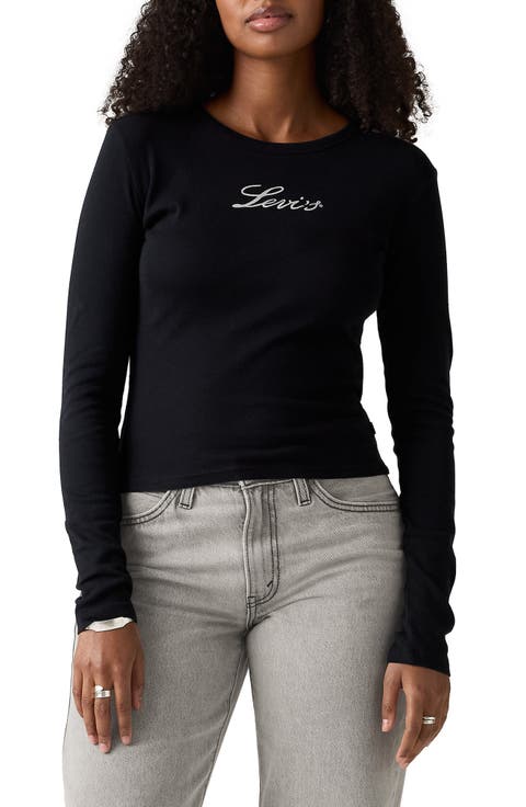 Rickie Graphic Logo Cotton T-Shirt