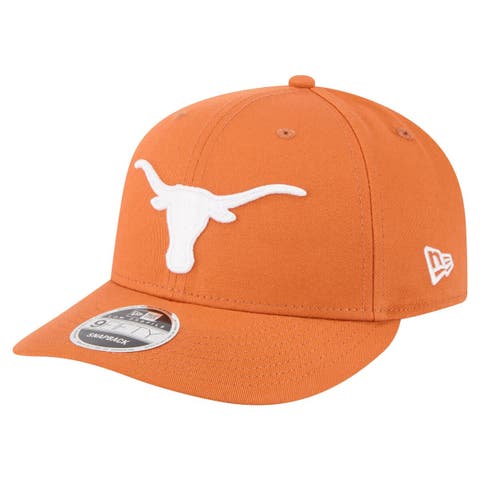 Men's New Era Texas Orange Texas Longhorns Low Profile 9FIFTY Snapback Hat