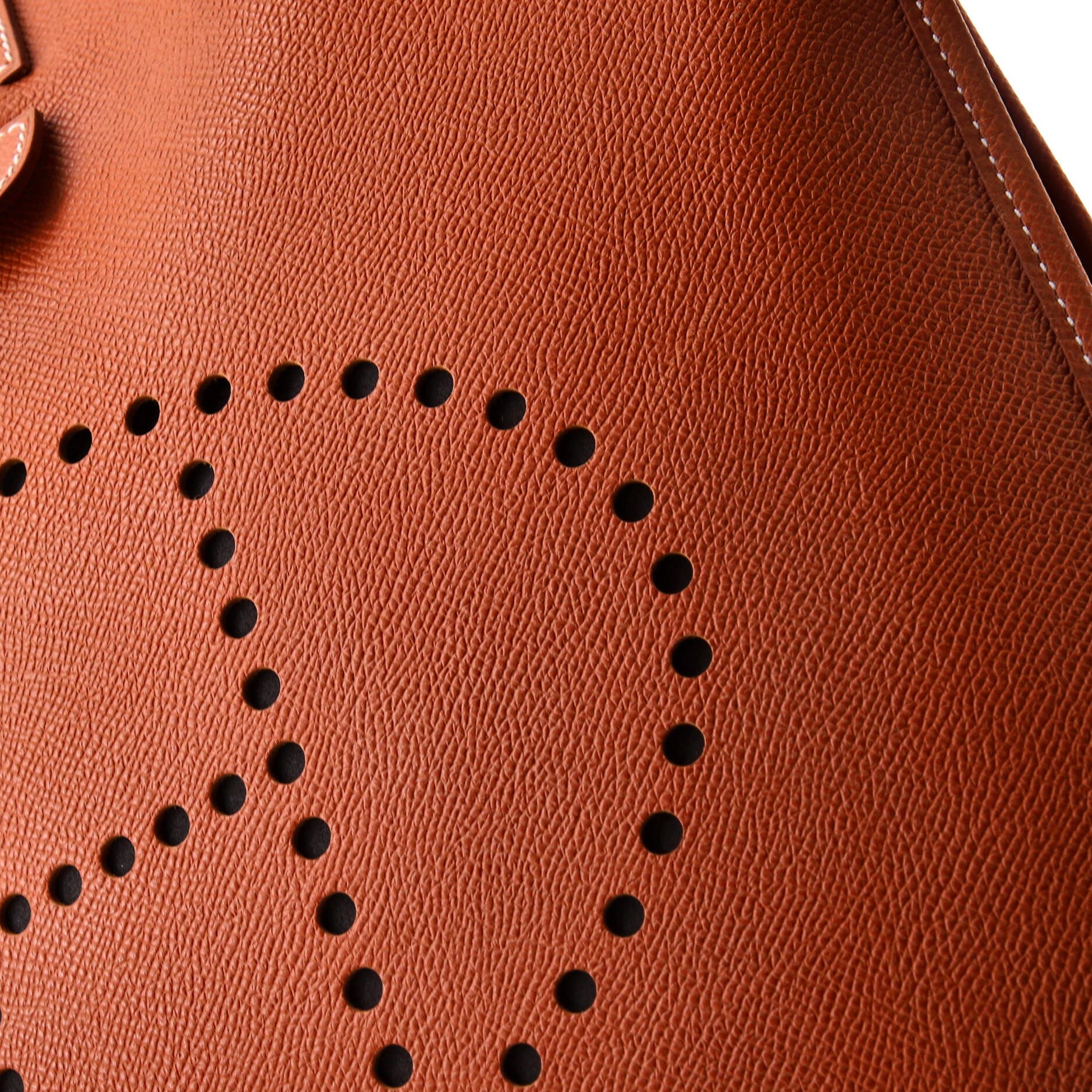 Pre-Owned Hermes Evelyne Bag Gen I Epsom GM, Alternate, color, Gold