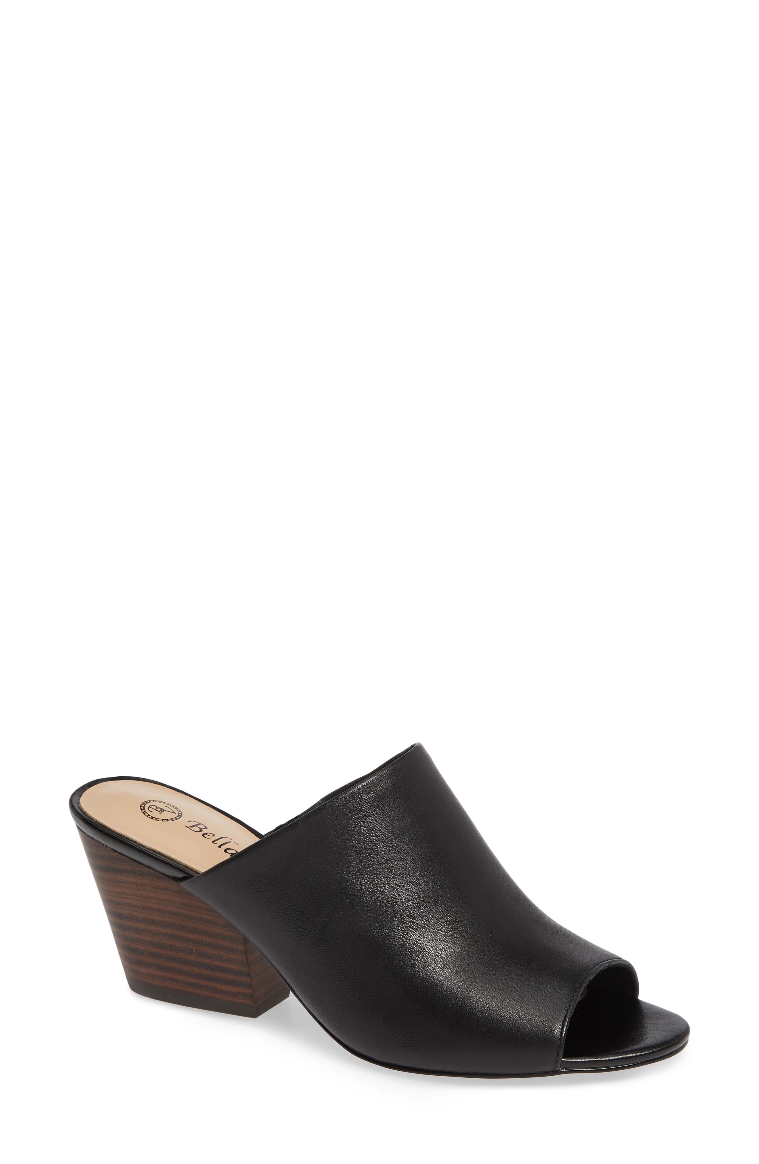 Bella Vita Kathy Open Toe Mule, Main, color, 