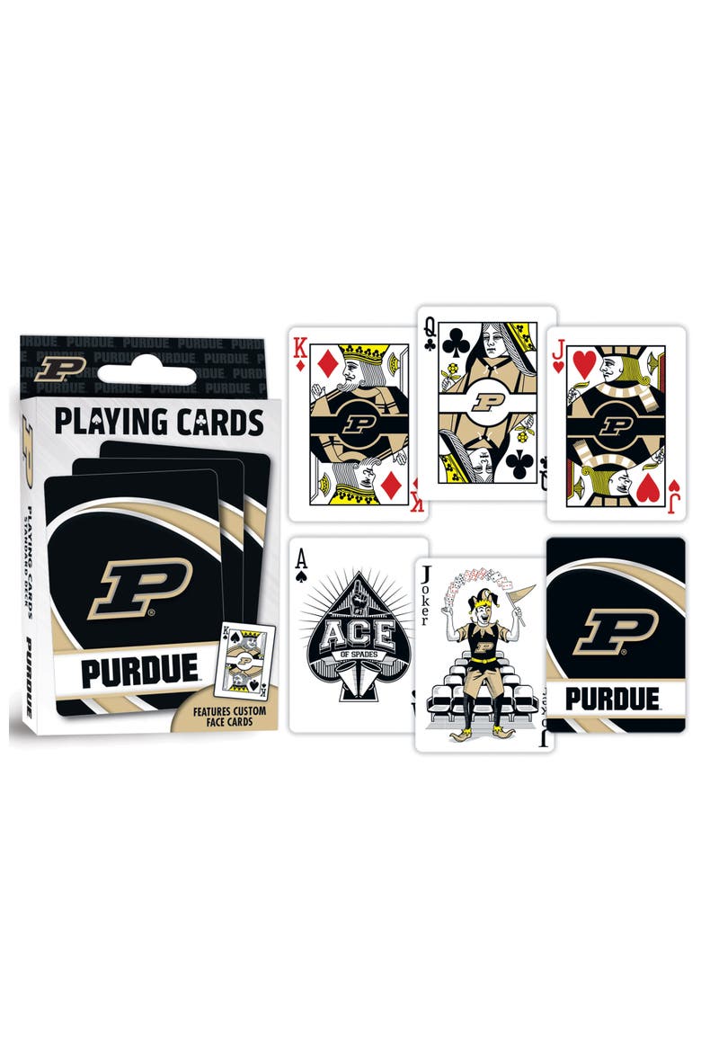 Purdue Boilermakers Playing Cards, Alternate, color, Multicolor