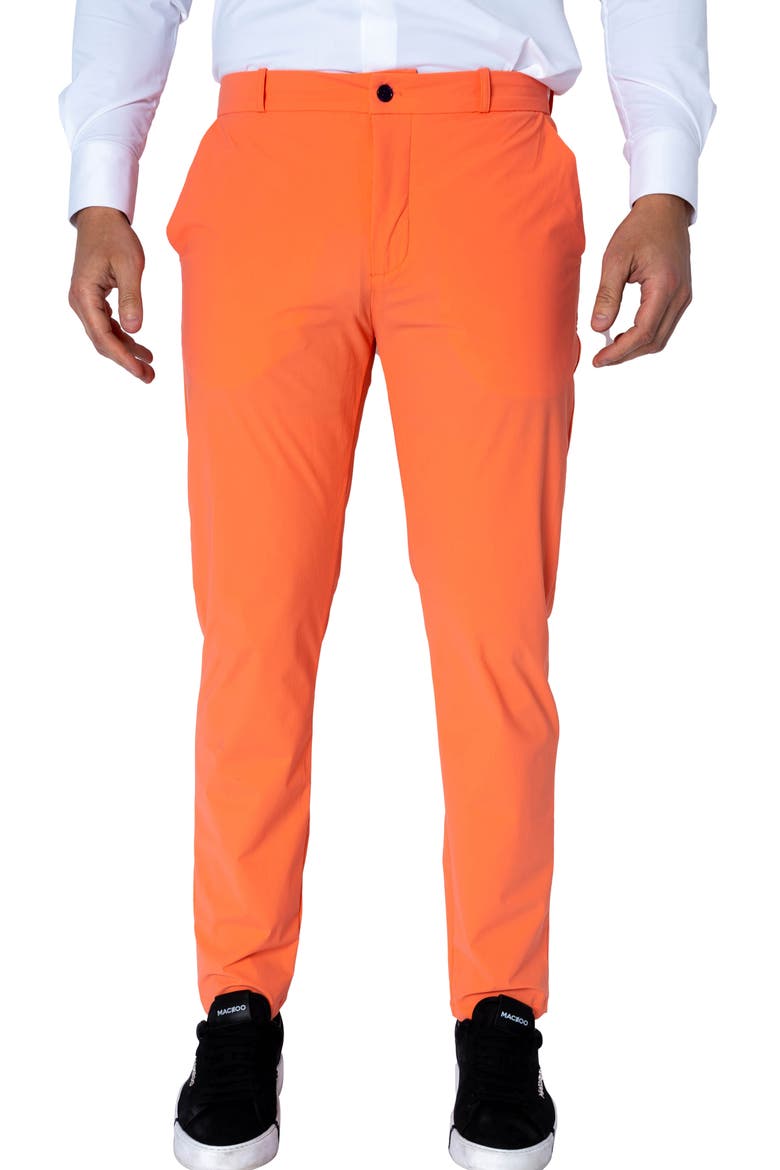 Slim Fit Pants, Main, color, ORANGE