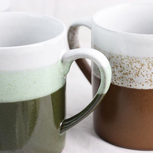 Gibson Home Terra Firma 23 Oz. Mug Set , Set Of 4 In Multi
