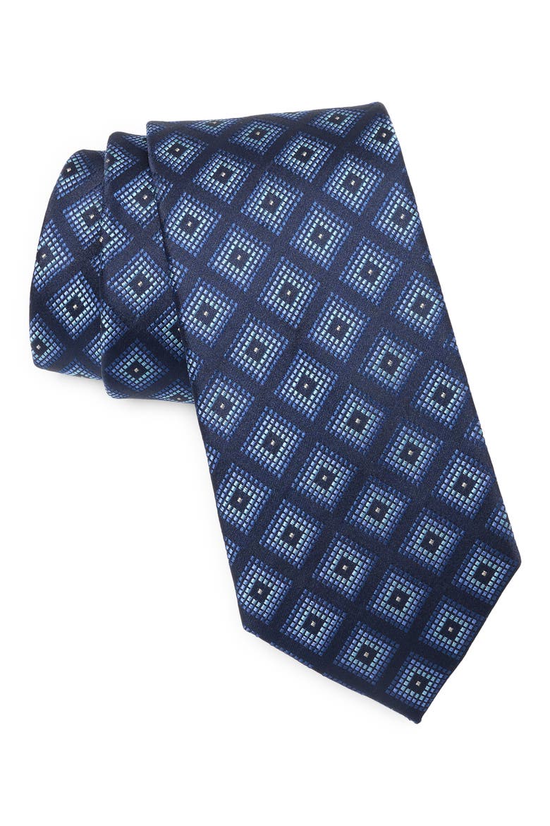 Farnfield Neats Tie, Main, color, NAVY