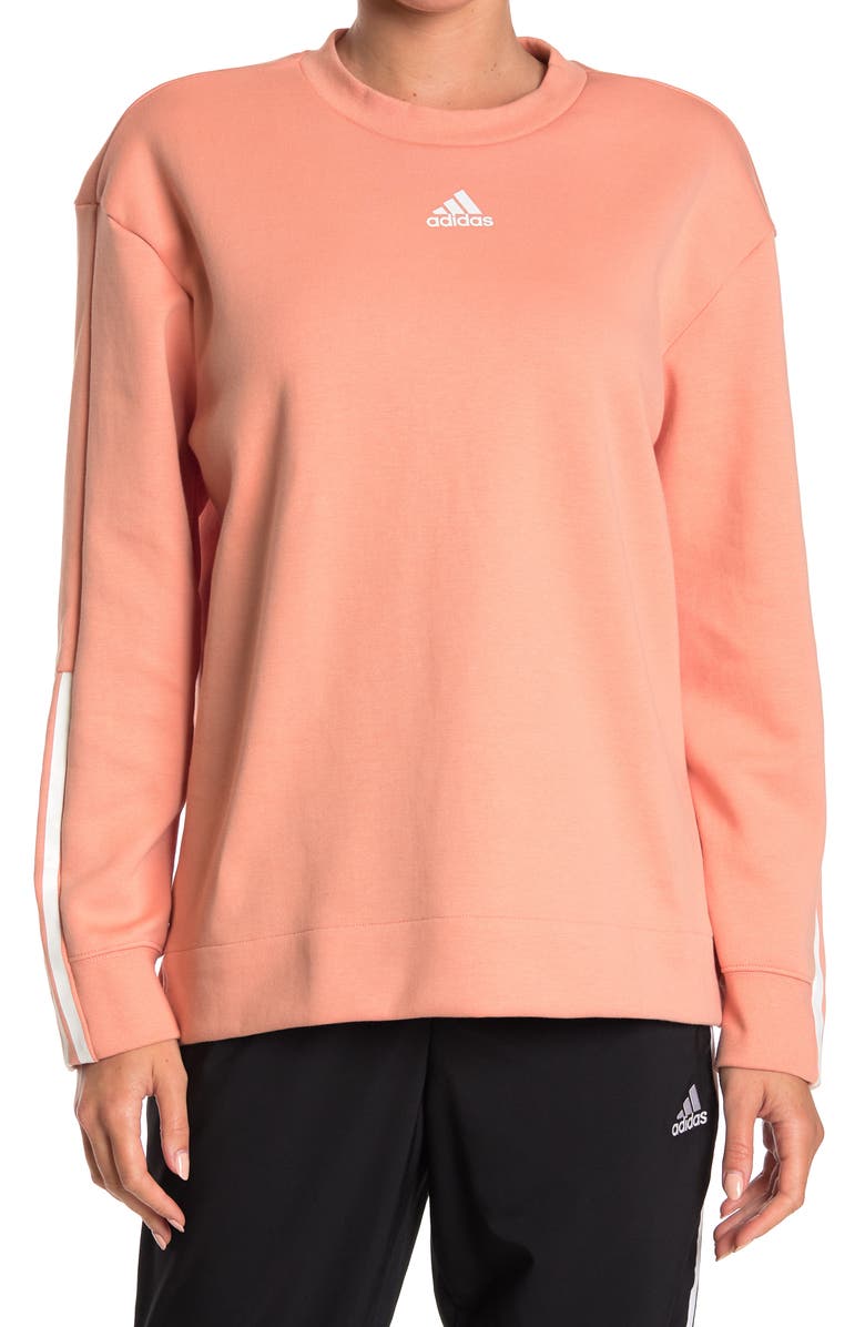 adidas Essentials 3 Stripes Sweatshirt, Main, color,